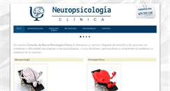 Desktop Screenshot of clinicaneuropsicologia.com