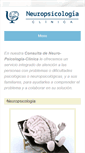 Mobile Screenshot of clinicaneuropsicologia.com